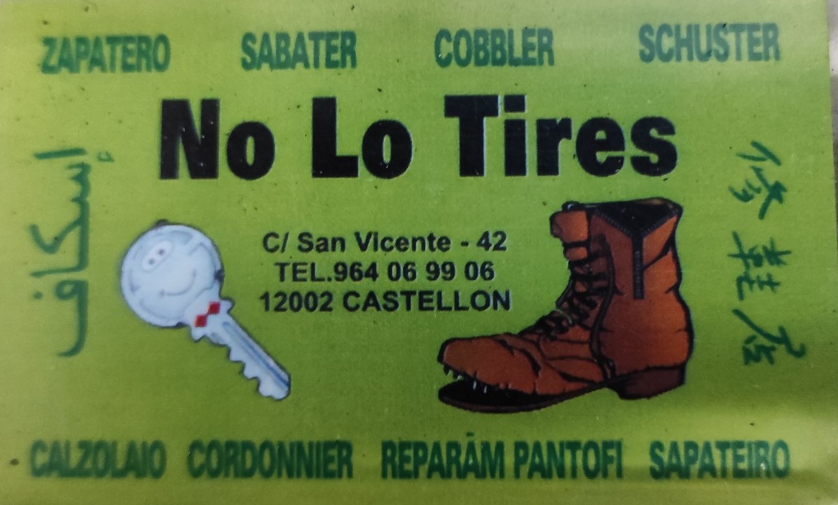 Reparación de calzado y copias de llaves en Castellón Reparación de calzado en Castellón